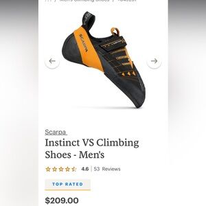 Scarpa Instinct Climbing Shoes - 43